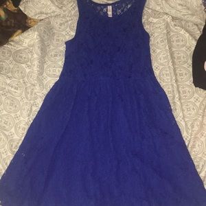Lacey Blue Dress